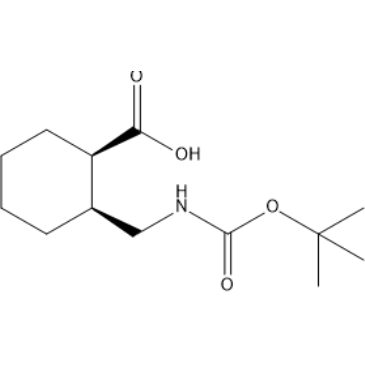 rel-(1R,2S)-2-(((tert-Butoxycarbonyl)amino)methyl)cyclohexane-1-carboxylic acid|CS-1403971