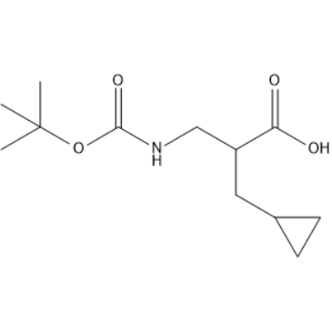 3-((tert-Butoxycarbonyl)amino)-2-(cyclopropylmethyl)propanoic acid|CS-1406426