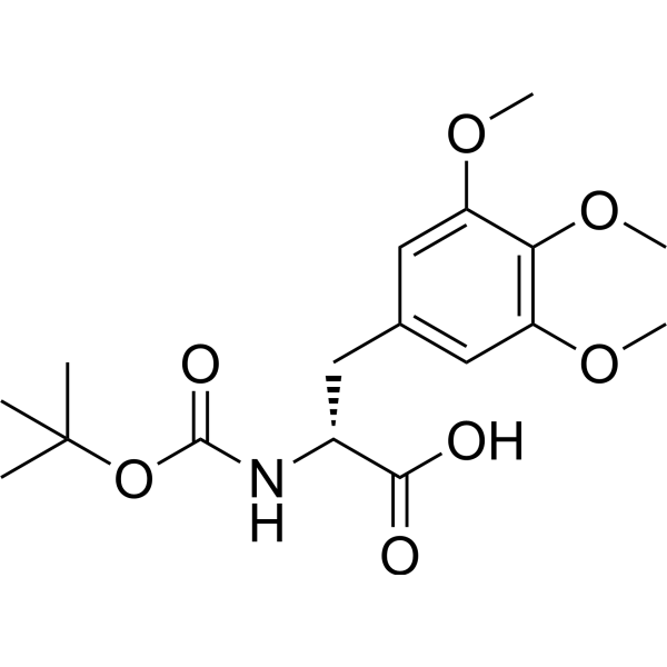 (R)-2-((tert-Butoxycarbonyl)amino)-3-(3,4,5-trimethoxyphenyl)propanoic acid|CS-1406609