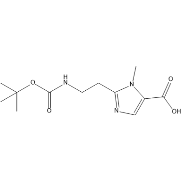 2-(2-((tert-Butoxycarbonyl)amino)ethyl)-1-methyl-1H-imidazole-5-carboxylic acid|CS-1406678