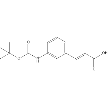 (E)-3-(3-((tert-Butoxycarbonyl)amino)phenyl)acrylic acid|CS-1406687