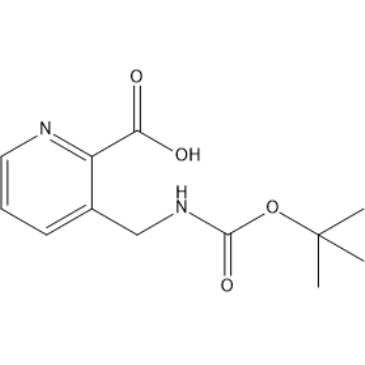 3-(((tert-Butoxycarbonyl)amino)methyl)picolinic acid|CS-1406813