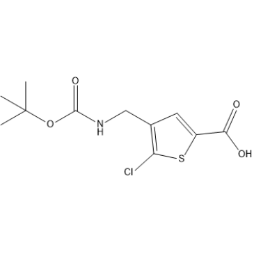 4-(((tert-Butoxycarbonyl)amino)methyl)-5-chlorothiophene-2-carboxylic acid|CS-1406911