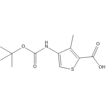 4-((tert-Butoxycarbonyl)amino)-3-methylthiophene-2-carboxylic acid|CS-1407470