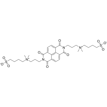 4,4'-(((1,3,6,8-Tetraoxo-1,3,6,8-tetrahydrobenzo[lmn][3,8]phenanthroline-2,7-diyl)bis(propane-3,1-diyl))bis(dimethylammoniumdiyl))bis(butane-1-sulfonate)|CS-1408032