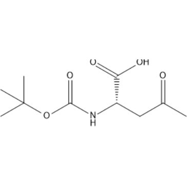 (S)-2-((tert-Butoxycarbonyl)amino)-4-oxopentanoic acid|CS-1409414