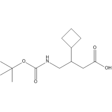 4-((tert-Butoxycarbonyl)amino)-3-cyclobutylbutanoic acid|CS-1410168