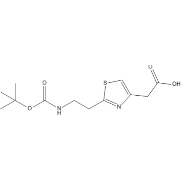 2-(2-(2-((tert-Butoxycarbonyl)amino)ethyl)thiazol-4-yl)acetic acid|CS-1410178
