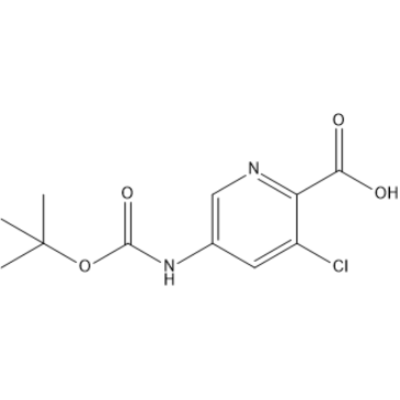 5-((tert-Butoxycarbonyl)amino)-3-chloropicolinic acid|CS-1410180