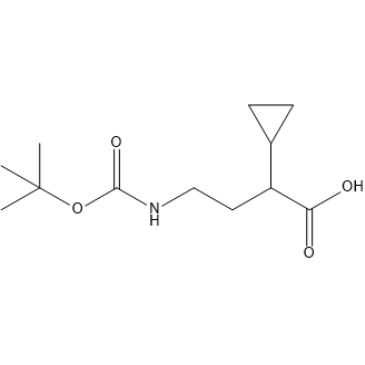 4-((tert-Butoxycarbonyl)amino)-2-cyclopropylbutanoic acid|CS-1410185