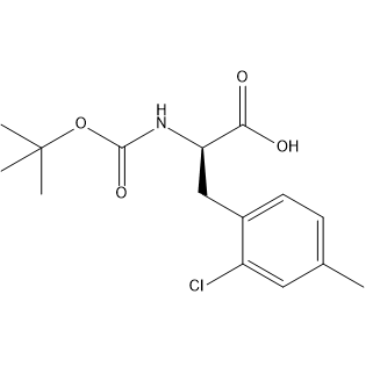 (R)-2-((tert-Butoxycarbonyl)amino)-3-(2-chloro-4-methylphenyl)propanoic acid|CS-1410189