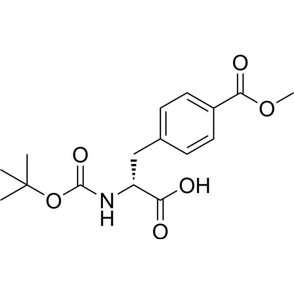 (R)-2-((tert-Butoxycarbonyl)amino)-3-(4-(methoxycarbonyl)phenyl)propanoic acid|CS-1410610