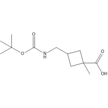3-(((tert-Butoxycarbonyl)amino)methyl)-1-methylcyclobutane-1-carboxylic acid|CS-1410677