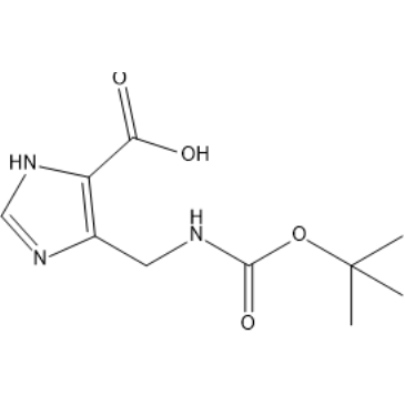 4-(((tert-Butoxycarbonyl)amino)methyl)-1H-imidazole-5-carboxylic acid|CS-1410831