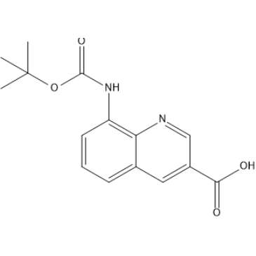 8-((tert-Butoxycarbonyl)amino)quinoline-3-carboxylic acid|CS-1410842