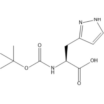(S)-2-((tert-Butoxycarbonyl)amino)-3-(1H-pyrazol-3-yl)propanoic acid|CS-1410958