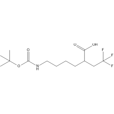 6-((tert-Butoxycarbonyl)amino)-2-(2,2,2-trifluoroethyl)hexanoic acid|CS-1410995