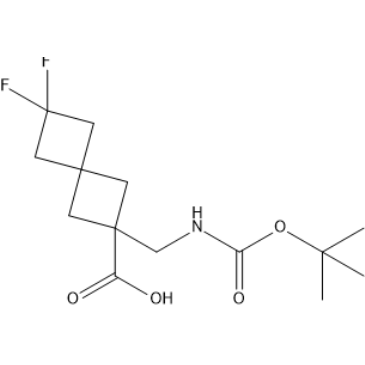 2-(((tert-Butoxycarbonyl)amino)methyl)-6,6-difluorospiro[3.3]heptane-2-carboxylic acid|CS-1411003