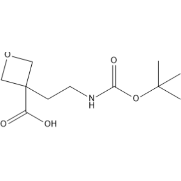 3-(2-((tert-Butoxycarbonyl)amino)ethyl)oxetane-3-carboxylic acid|CS-1411117