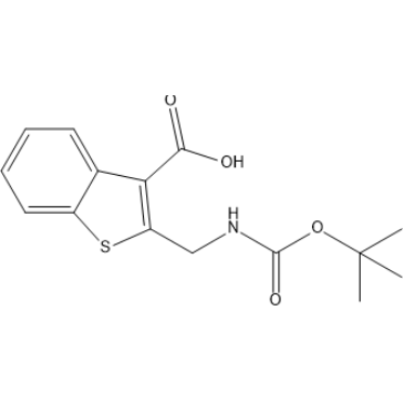 2-(((tert-Butoxycarbonyl)amino)methyl)benzo[b]thiophene-3-carboxylic acid|CS-1411234