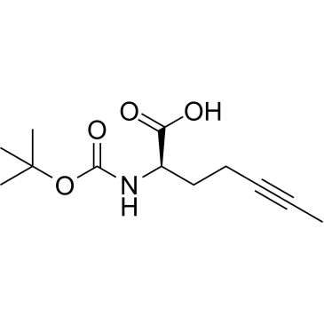 (R)-2-((tert-Butoxycarbonyl)amino)hept-5-ynoic acid|CS-1411455