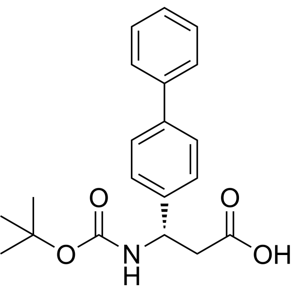 (S)-3-([1,1'-Biphenyl]-4-yl)-3-((tert-butoxycarbonyl)amino)propanoic acid|CS-1414068
