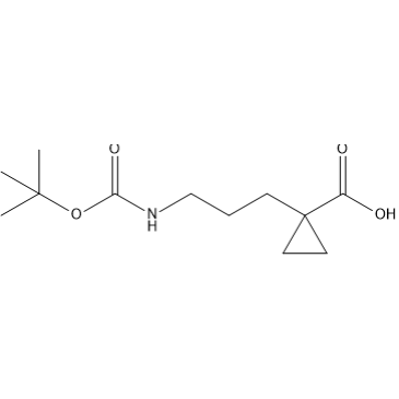 1-(3-((tert-Butoxycarbonyl)amino)propyl)cyclopropane-1-carboxylic acid|CS-1415184