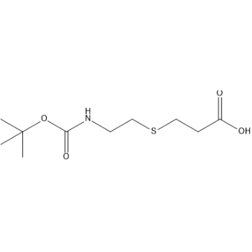 3-((2-((tert-Butoxycarbonyl)amino)ethyl)thio)propanoic acid|CS-1415217