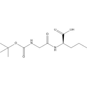 (R)-2-(2-((tert-Butoxycarbonyl)amino)acetamido)pentanoic acid|CS-1415254