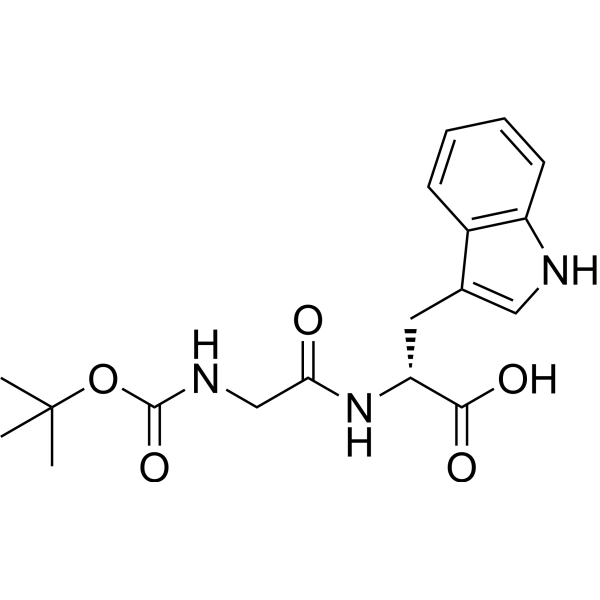 (tert-Butoxycarbonyl)glycyl-D-tryptophan|CS-1415332