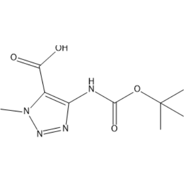 4-((tert-Butoxycarbonyl)amino)-1-methyl-1H-1,2,3-triazole-5-carboxylic acid|CS-1415405