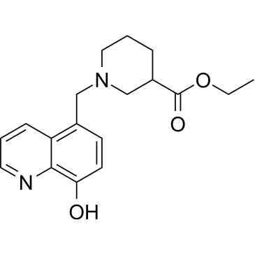 Ethyl 1-((8-hydroxyquinolin-5-yl)methyl)piperidine-3-carboxylate|CS-1415702