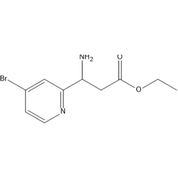 Ethyl 3-Amino-3-(4-bromopyridin-2-yl)propanoate|CS-1417798