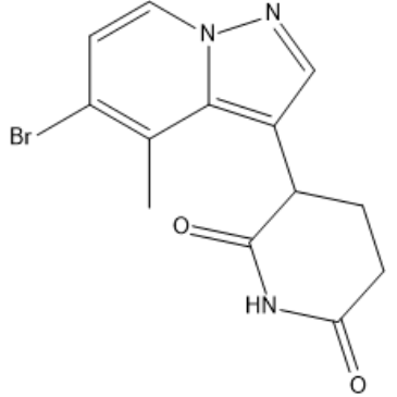 3-(5-Bromo-4-methylpyrazolo[1,5-a]pyridin-3-yl)piperidine-2,6-dione|CS-1418391