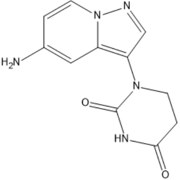 1-(5-Aminopyrazolo[1,5-a]pyridin-3-yl)dihydropyrimidine-2,4(1H,3H)-dione|CS-1418502