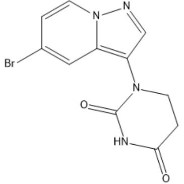 1-(5-Bromopyrazolo[1,5-a]pyridin-3-yl)dihydropyrimidine-2,4(1H,3H)-dione|CS-1418503