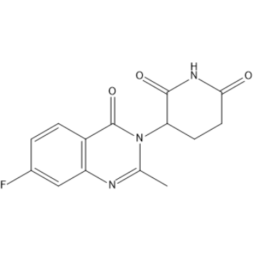 3-(7-Fluoro-2-methyl-4-oxoquinazolin-3(4H)-yl)piperidine-2,6-dione|CS-1418827