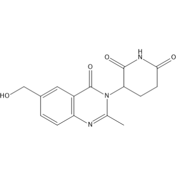 3-(6-(Hydroxymethyl)-2-methyl-4-oxoquinazolin-3(4H)-yl)piperidine-2,6-dione|CS-1418928