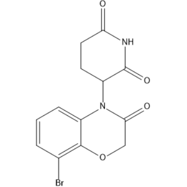 3-(8-Bromo-3-oxo-2,3-dihydro-4H-benzo[b][1,4]oxazin-4-yl)piperidine-2,6-dione|CS-1418961
