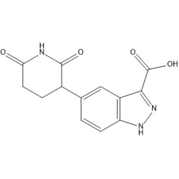 5-(2,6-Dioxopiperidin-3-yl)-1H-indazole-3-carboxylic acid|CS-1419223
