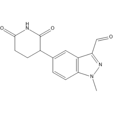 5-(2,6-Dioxopiperidin-3-yl)-1-methyl-1H-indazole-3-carbaldehyde|CS-1419239
