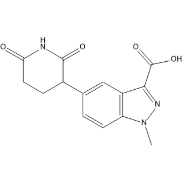 5-(2,6-Dioxopiperidin-3-yl)-1-methyl-1H-indazole-3-carboxylic acid|CS-1419252