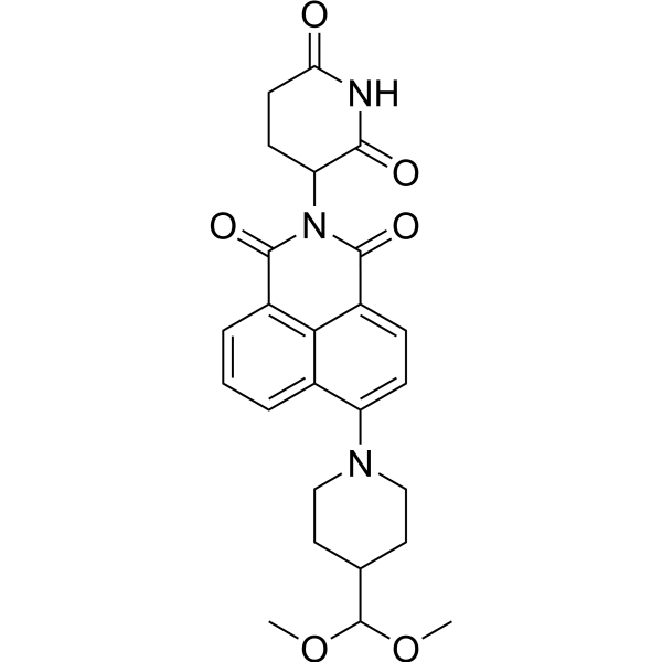 6-(4-(Dimethoxymethyl)piperidin-1-yl)-2-(2,6-dioxopiperidin-3-yl)-1H-benzo[de]isoquinoline-1,3(2H)-dione|CS-1422496