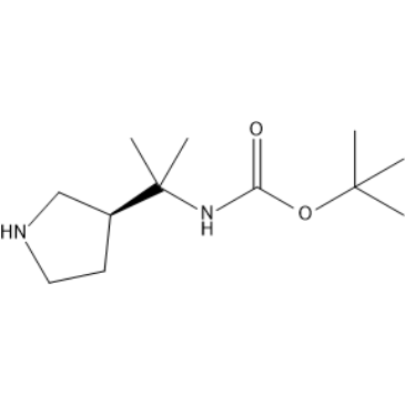 tert-Butyl (S)-(2-(pyrrolidin-3-yl)propan-2-yl)carbamate|CS-1422521