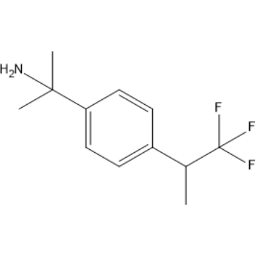 2-(4-(1,1,1-Trifluoropropan-2-yl)phenyl)propan-2-amine|CS-1422711