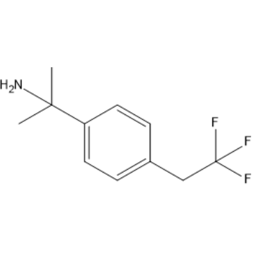 2-(4-(2,2,2-Trifluoroethyl)phenyl)propan-2-amine|CS-1422978