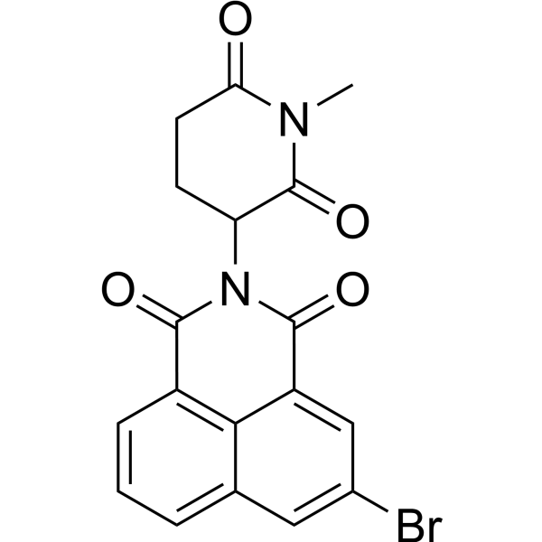 5-Bromo-2-(1-methyl-2,6-dioxopiperidin-3-yl)-1H-benzo[de]isoquinoline-1,3(2H)-dione|CS-1423041