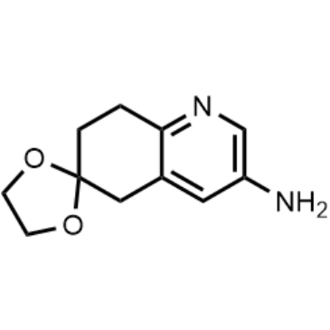 7,8-Dihydro-5H-spiro[quinoline-6,2'-[1,3]dioxolan]-3-amine|CS-1438733