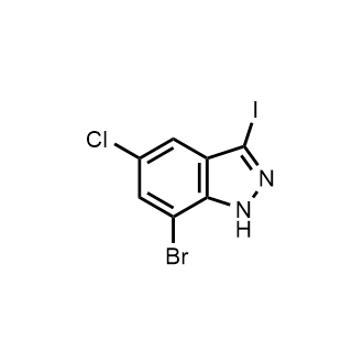 7-Bromo-5-chloro-3-iodo-1H-indazole|CS-1441651