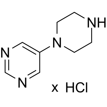 5-(Piperazin-1-yl)pyrimidine hydrochloride 1:x|CS-1441670